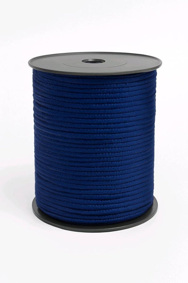 Polyestersnor 6 mm Royal blå nr 204 blank