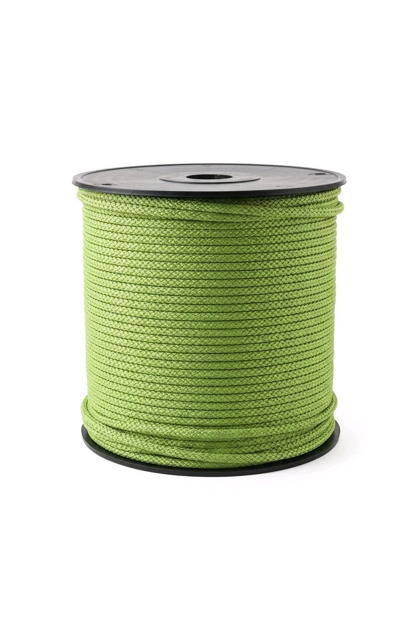 Polyestersnor 6 mm Lys grønn