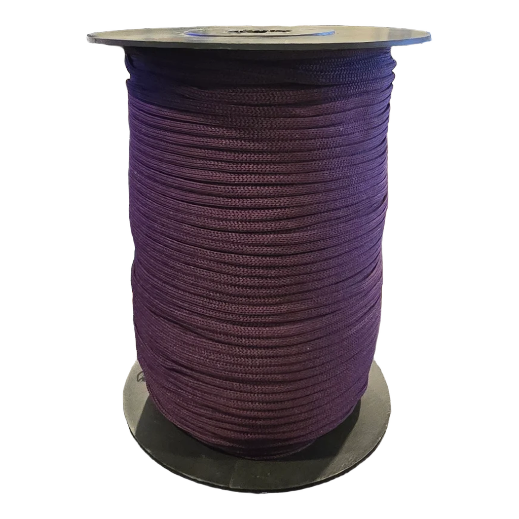 Polyestertråd 3 mm Mørk fiolett nr 49