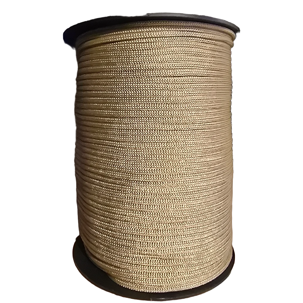 Polyestertråd 3 mm Gylden beige nr 44