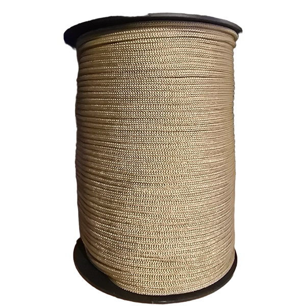 Polyestertråd 3 mm Gylden beige nr 44