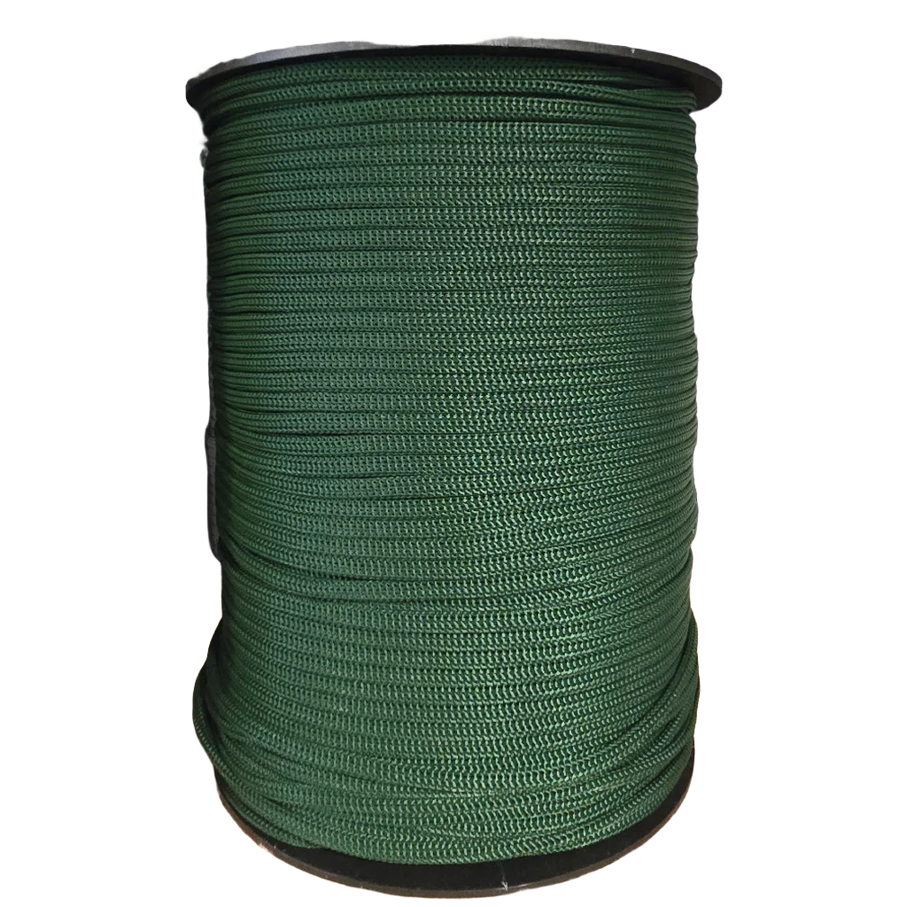 Polyestertråd 4 mm Mørk grønn nr 209