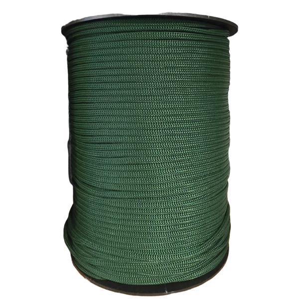Polyestertråd 4 mm Mørk grønn nr 209