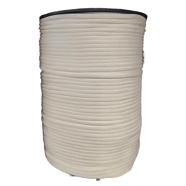 Polyestertråd 4 mm Hvit nr 1