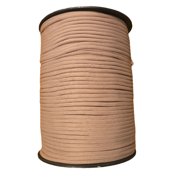 Polyestertråd 4 mm Creme Brun nr 4
