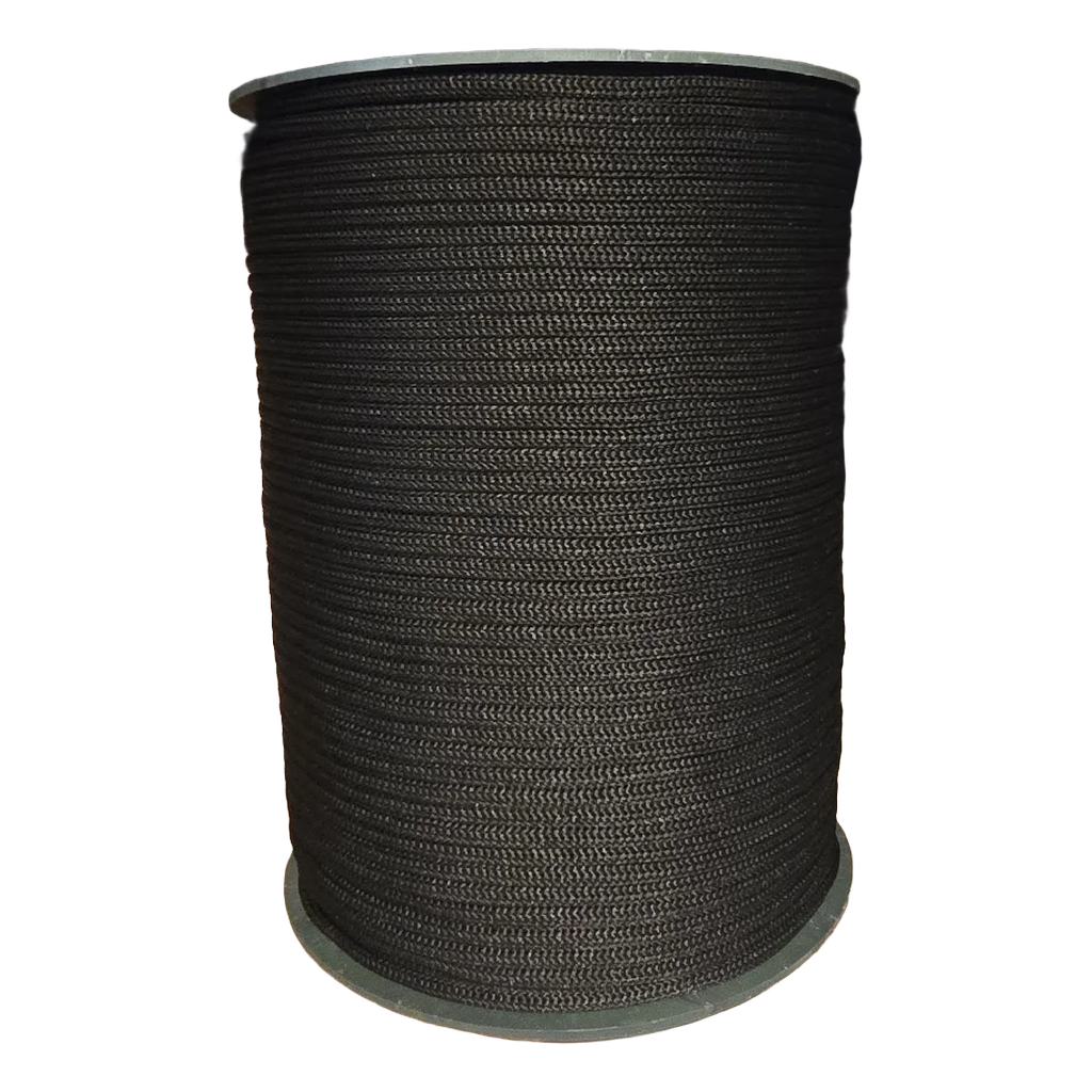 Polyestertråd 4 mm Svart nr 18