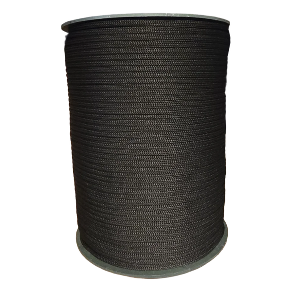 Polyestertråd 4 mm Svart nr 18