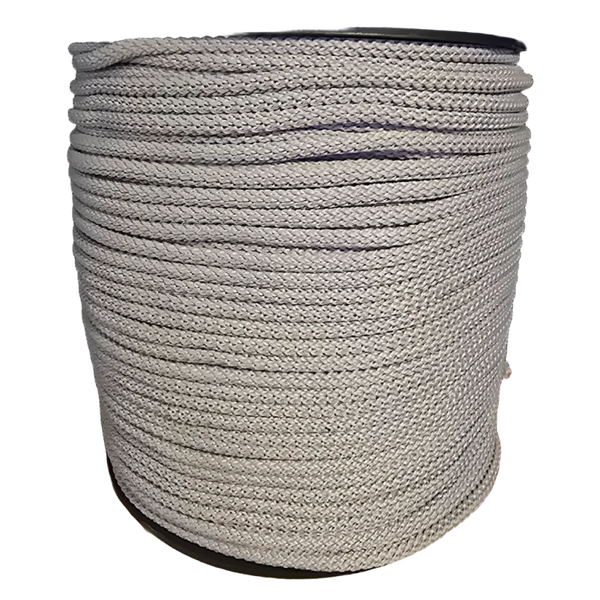 Polyestersnor 6 mm lys grå nr 11