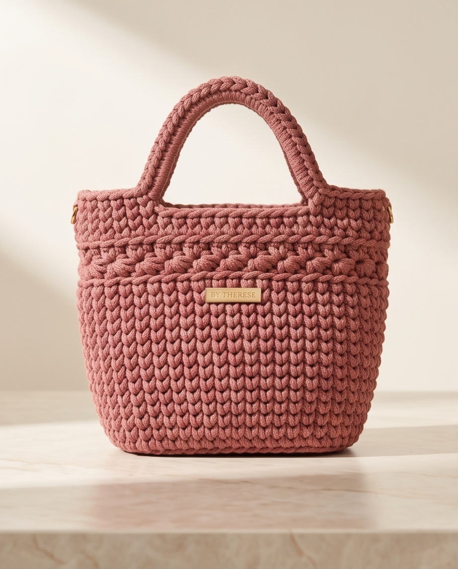 Veske Dusty rose