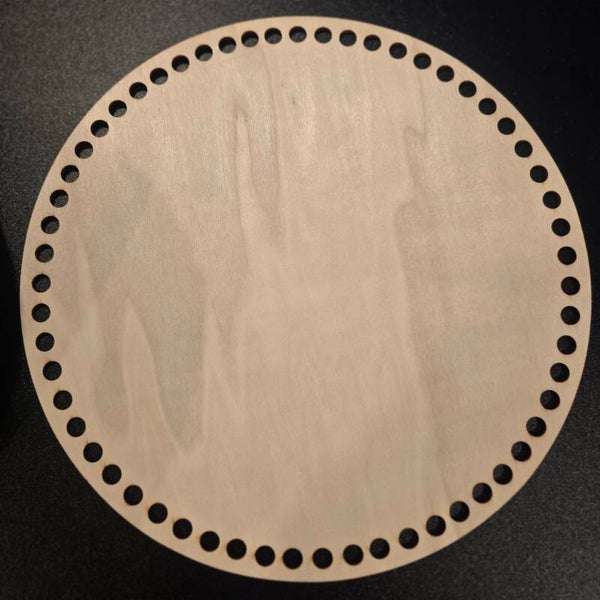 Rund kurvbunn i kryssfiner – flere størrelser