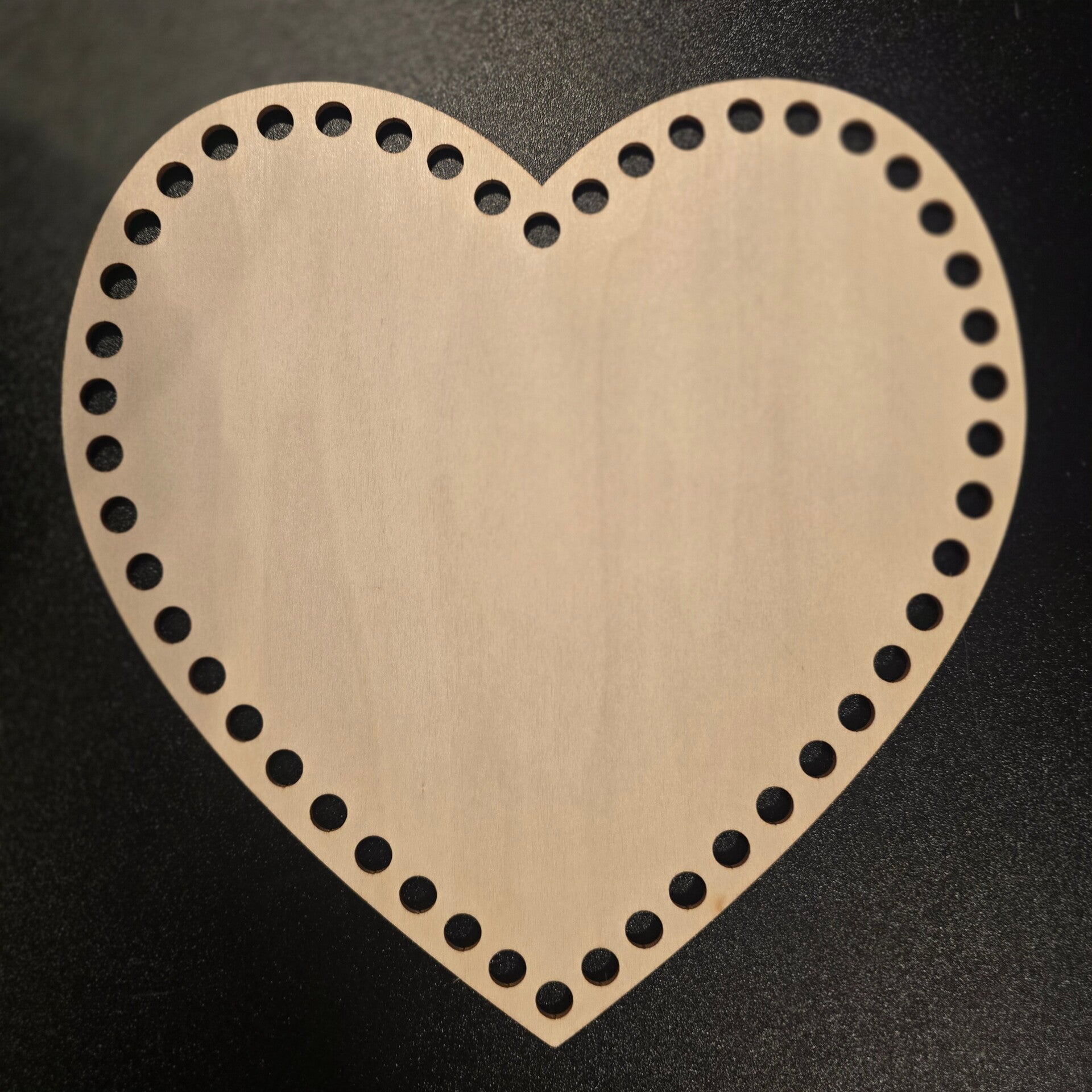 Hjerteformet kurvbunn