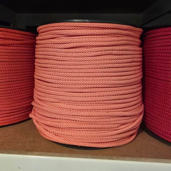 Polyestersnor 6 mm Blush coral, nr 58
