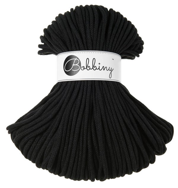 Bobbiny 5 mm Svart