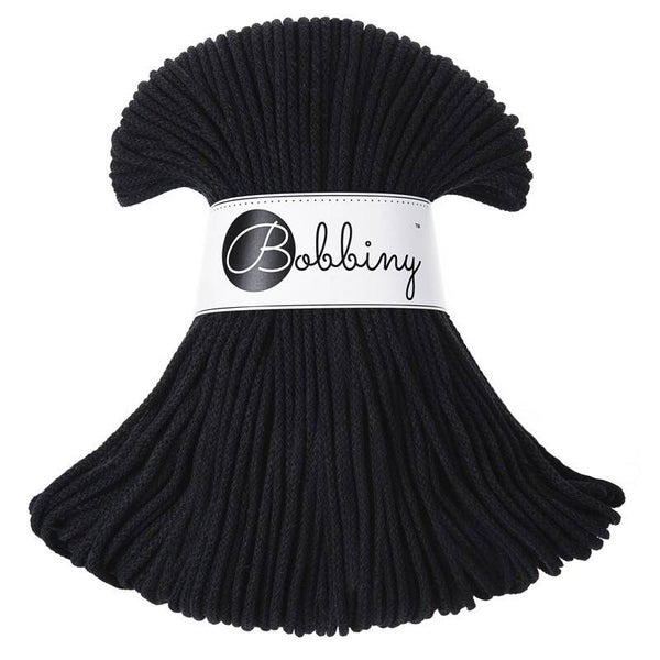 Bobbiny 3 mm Svart