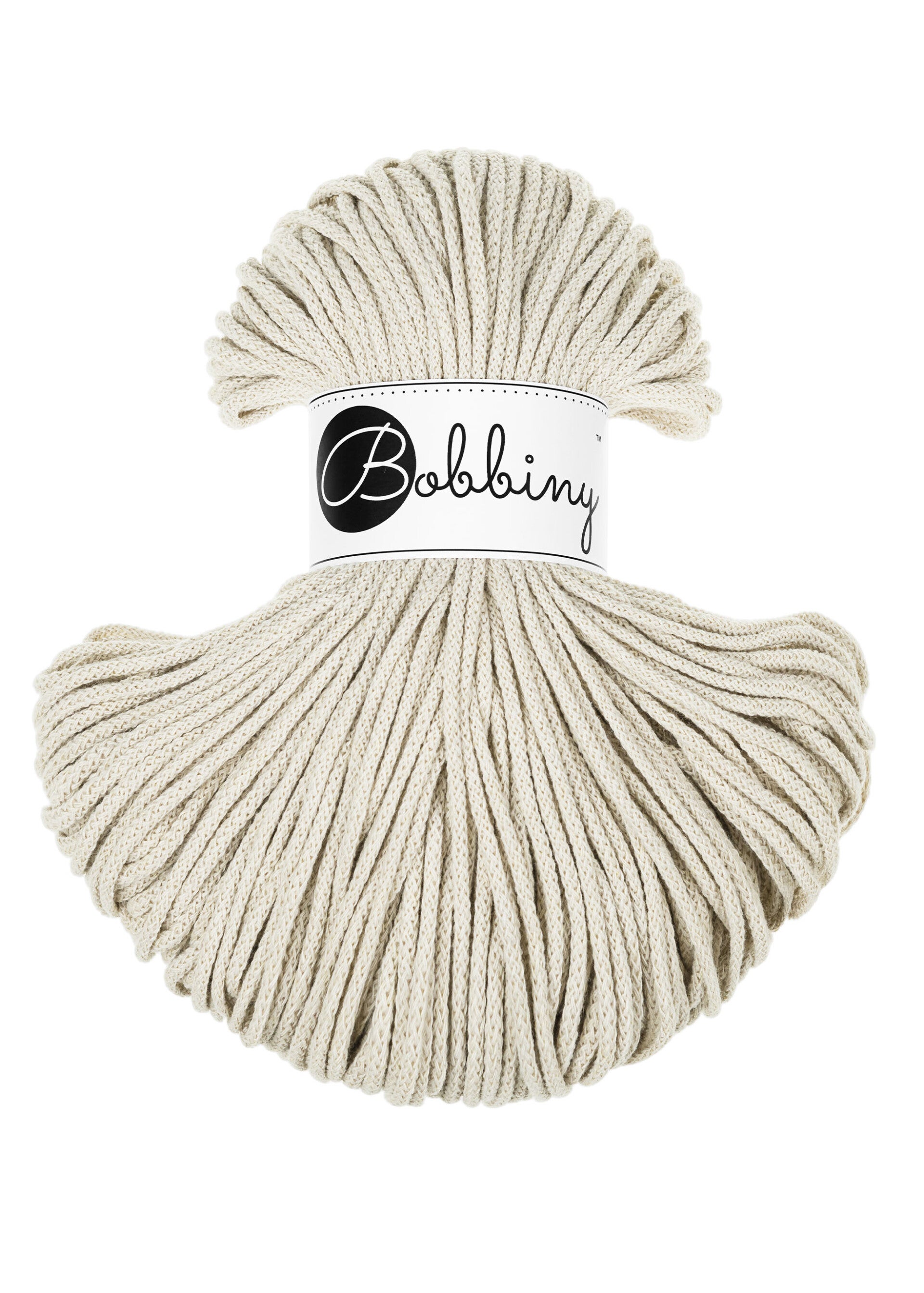 Bobbiny 3 mm Cashmere beige
