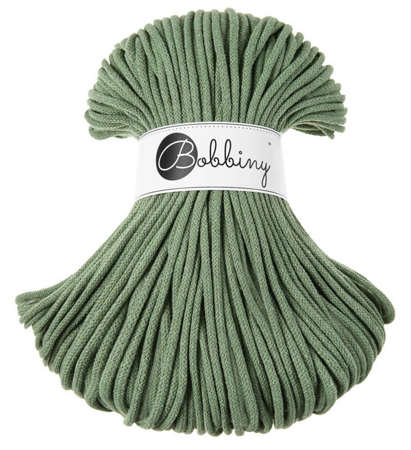Bobbiny 5 mm Eucalyptus green