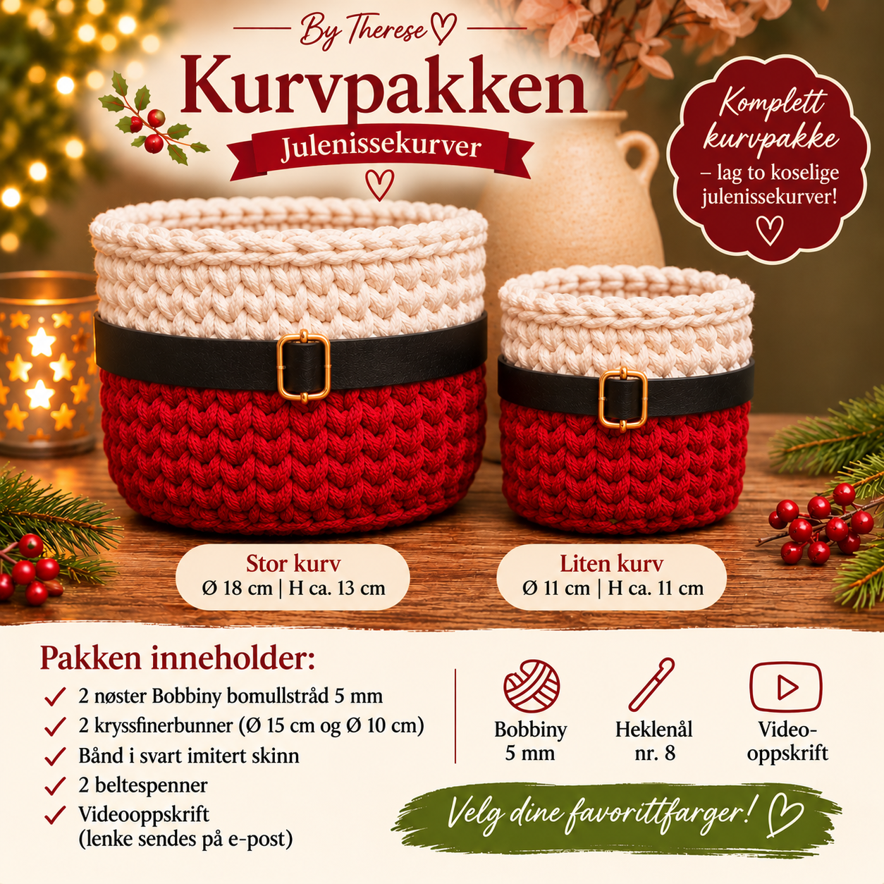 Kurvpakke - nissekurv