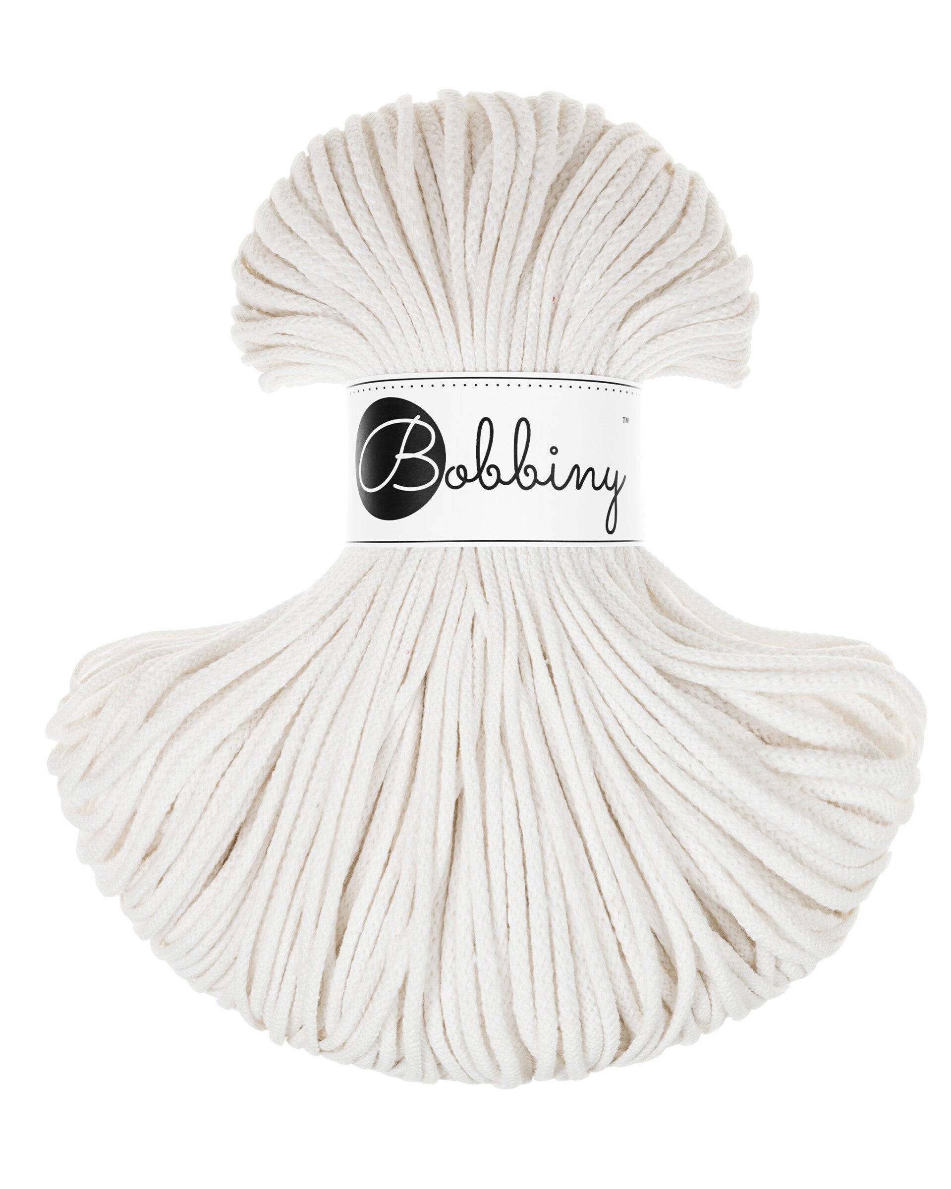 Bobbiny 3 mm Off White