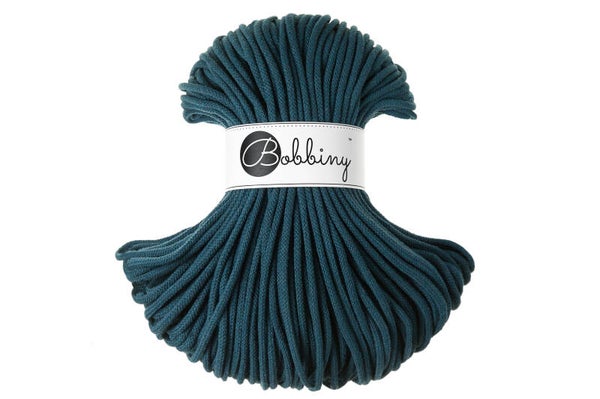 Bobbiny 5 mm Peacock blue