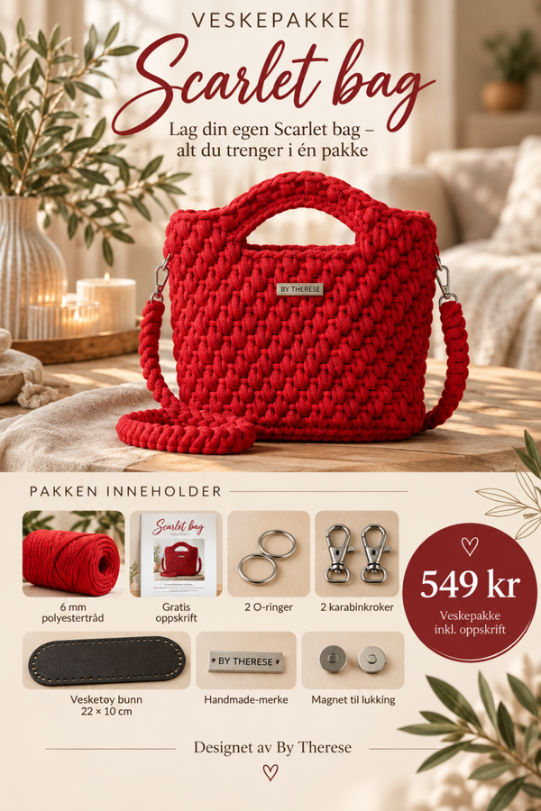 Veskepakke Scarlet bag