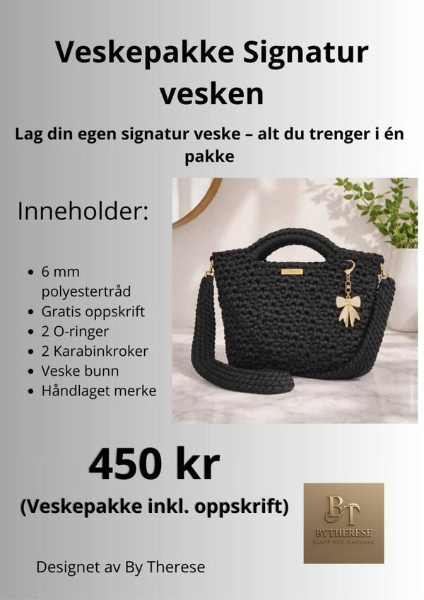 Veskepakke Signatur veske