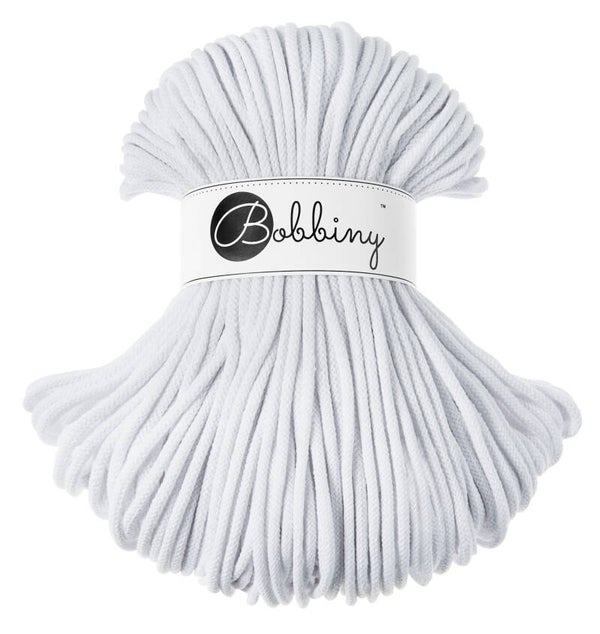 Bobbiny 5 mm Hvit