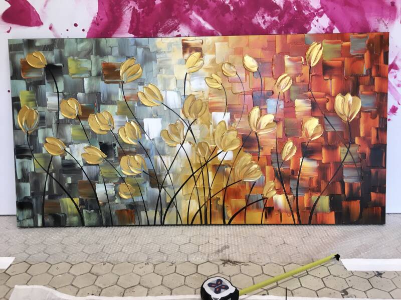 TOILE TENDUE SUR CHASSIS