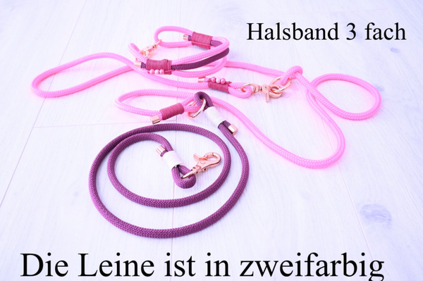 Tauleine mit oder ohne Halsband