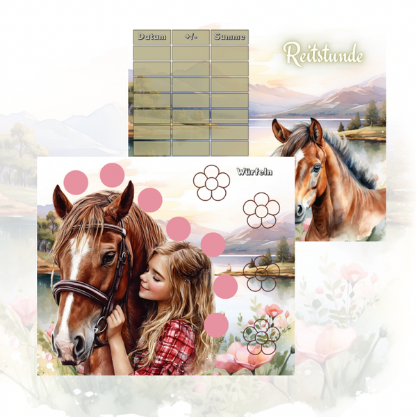 Sparchallenge Reitstunde