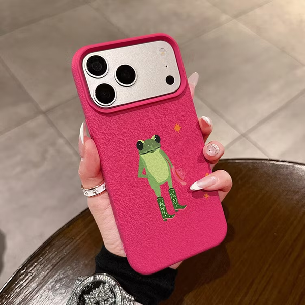 Graffiti Frog iPhone Case is suitable for iPhone series silicone protective case