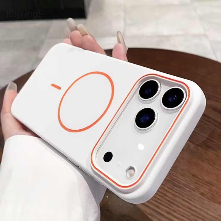 Advanced magnetic phone case suitable for iPhone wireless charging back cover