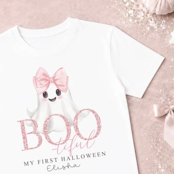 Pink babys first boo