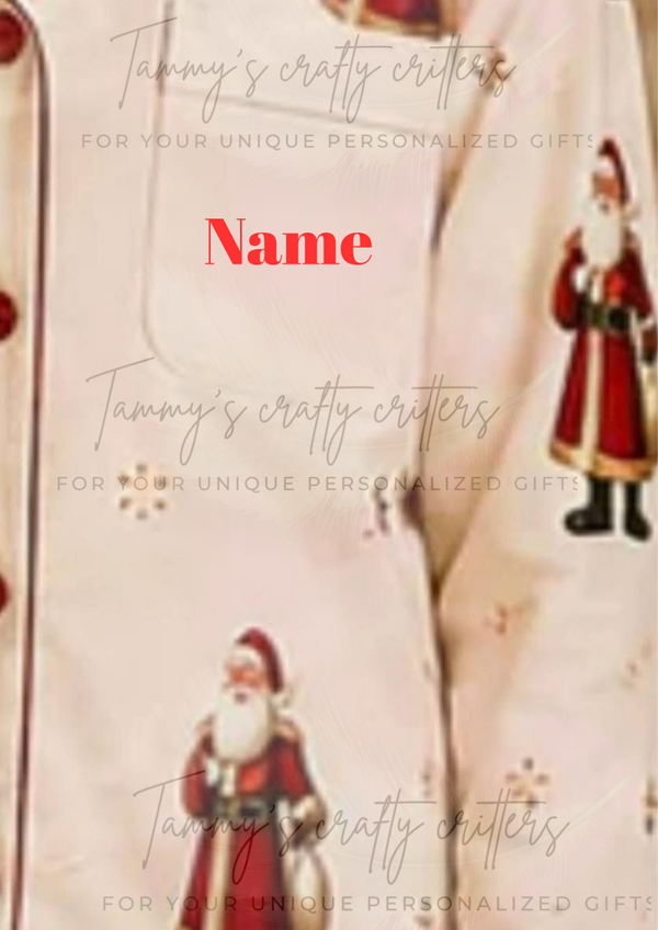 Family chrismas boys pjs