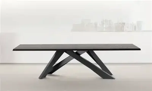 Large black kitchen table
