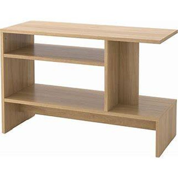 Wooden storage side table
