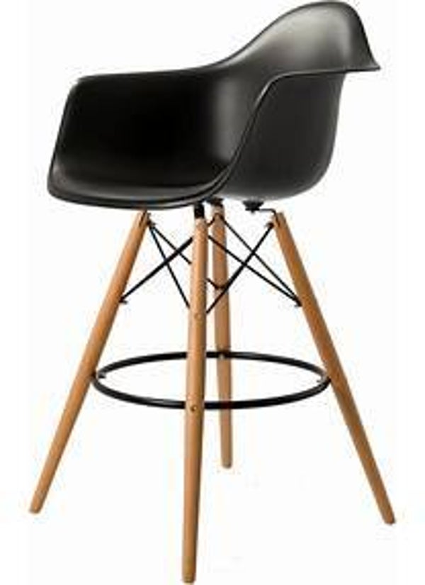 Black high stool