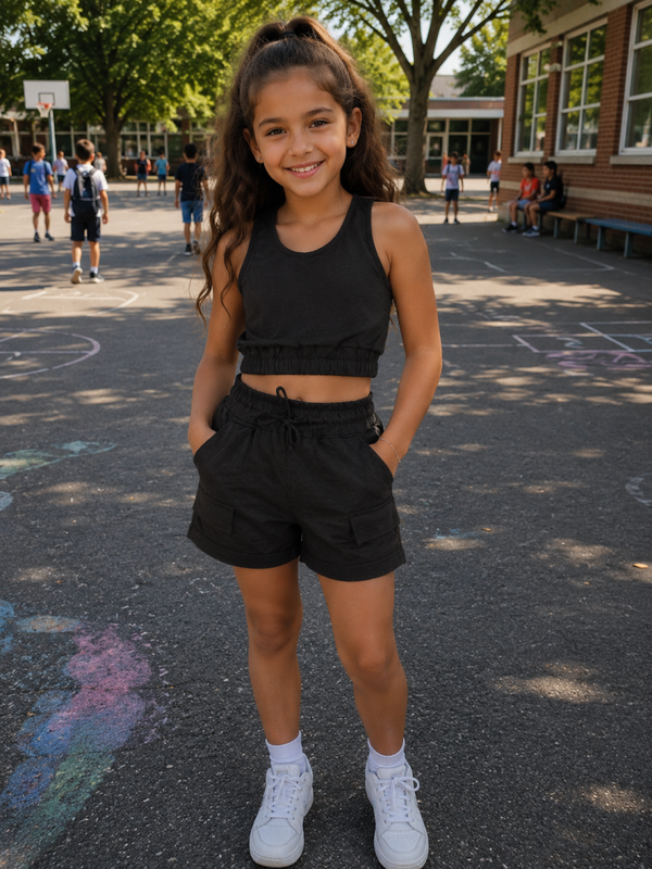 Croptop met broekje