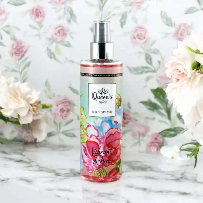Brume Corps et cheveux  Parfumée 250 ml -  VIBRANT ROSES