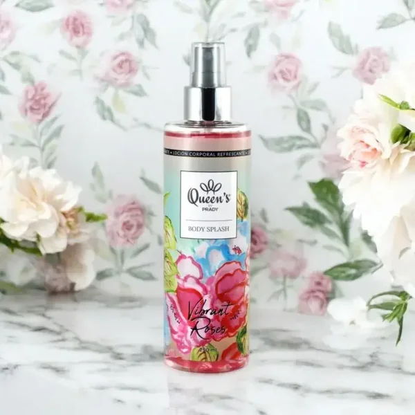 Brume Corps et cheveux  Parfumée 250 ml -  VIBRANT ROSES