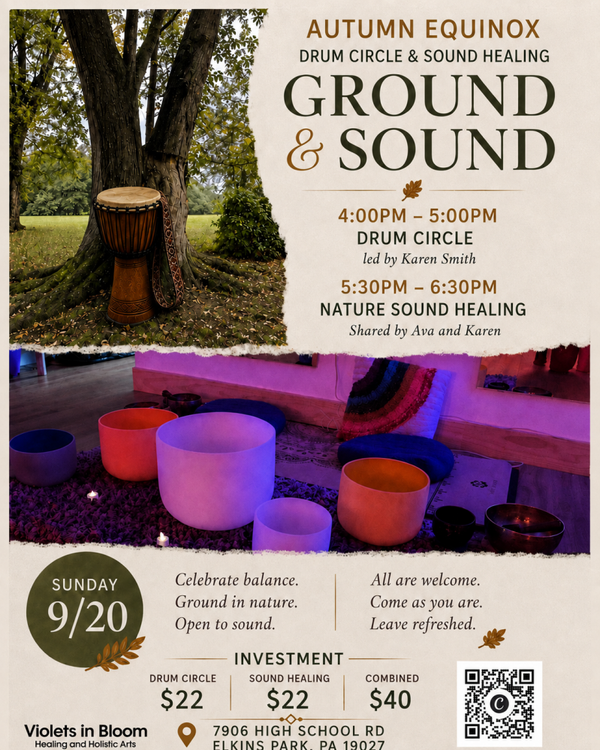 Autumn Equinox: Ground & Sound Sunday 9/20