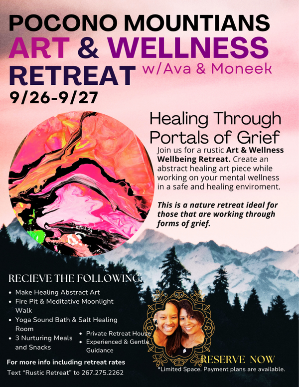Pocono Mountains Art & Wellness Retreat September 26–27, 2026