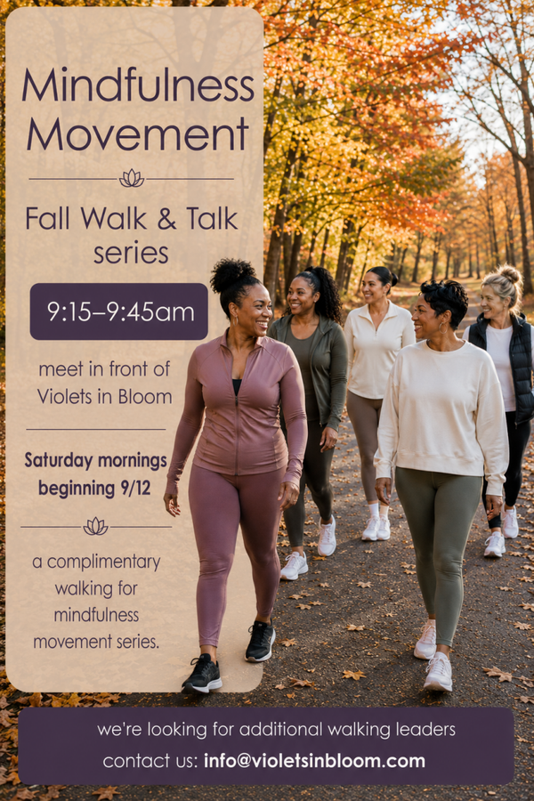 Mindfulness Movement: Fall Walk with Ease & Talk