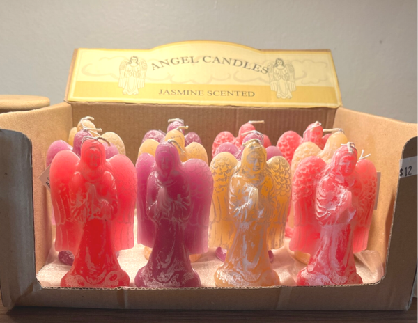 Jasmine Scented Angel Candles