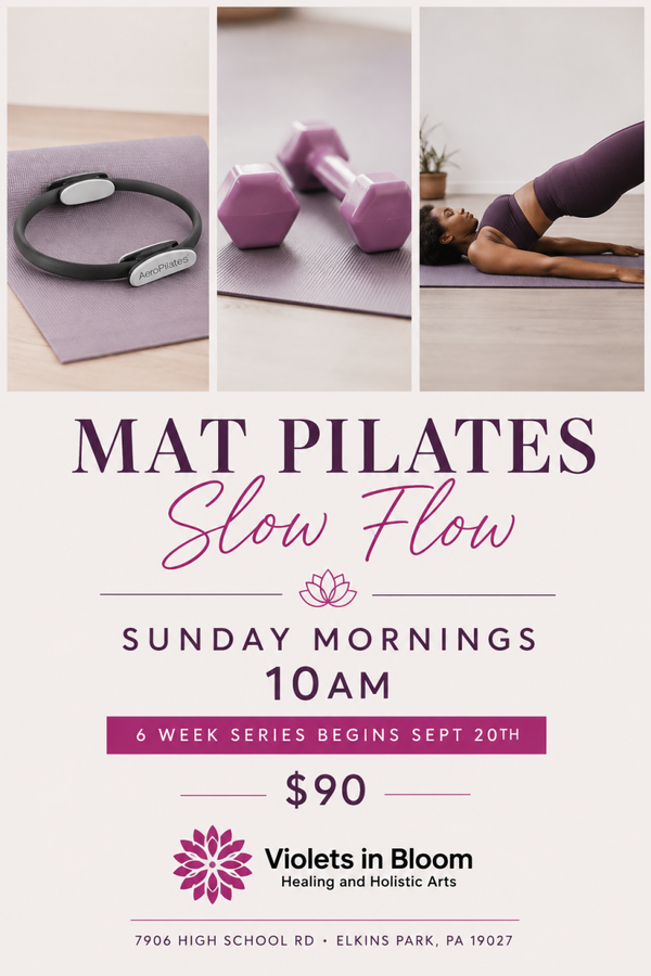 Slow Flow Sunday- Mat Pilates starting 9/20
