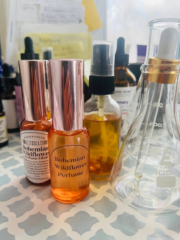 Hand Crafted Holistic Perfumes by Healing Herbs & Stones