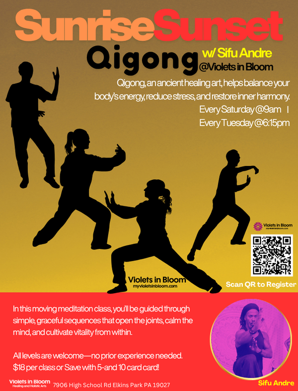 Sunset Qigong Tuesday 6:15pm