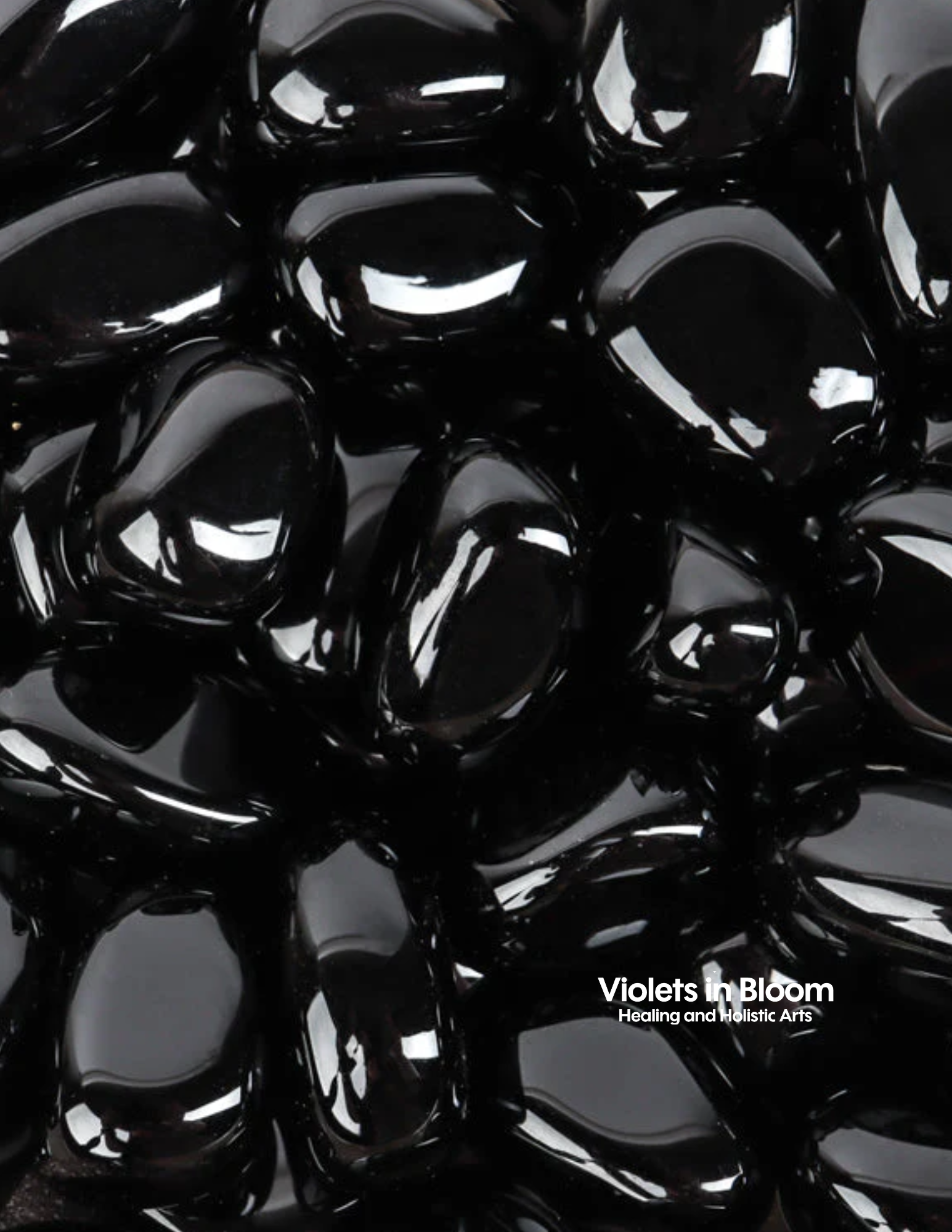 Black Obsidian Tumbles