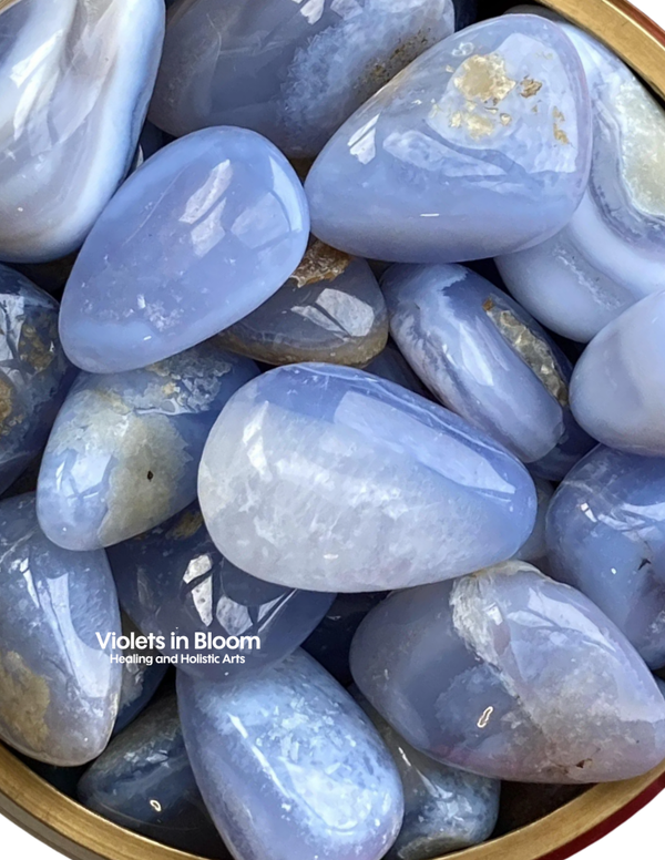 Blue Lace Agate Tumbles