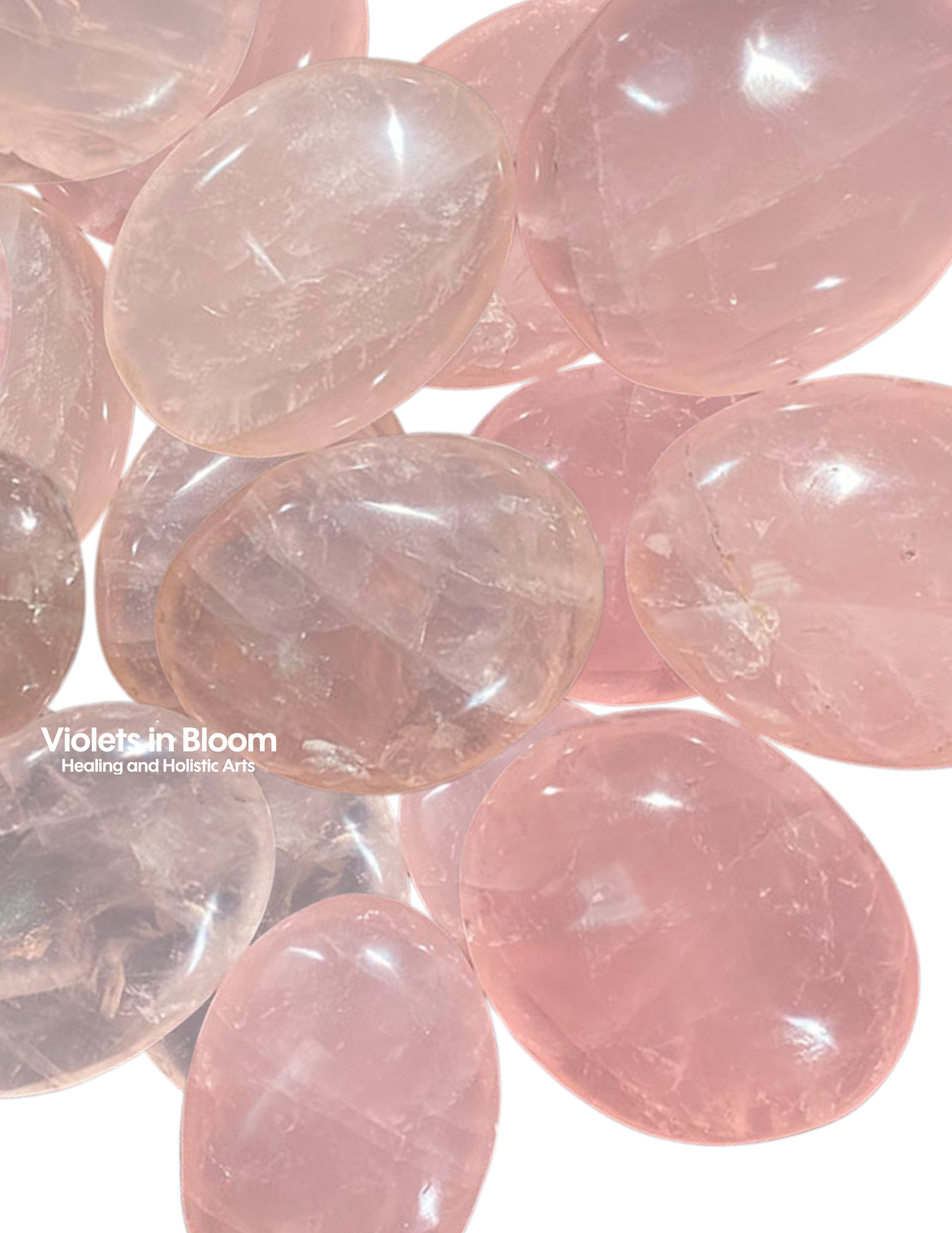 Rose Quartz Palm Stones