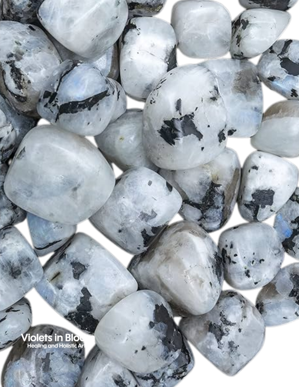 Rainbow Moonstone Tumbles